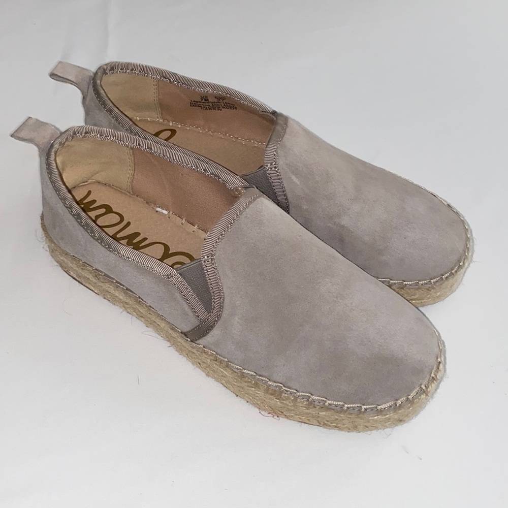 NWOT* Sam Edelman platform suede slip on sneakers